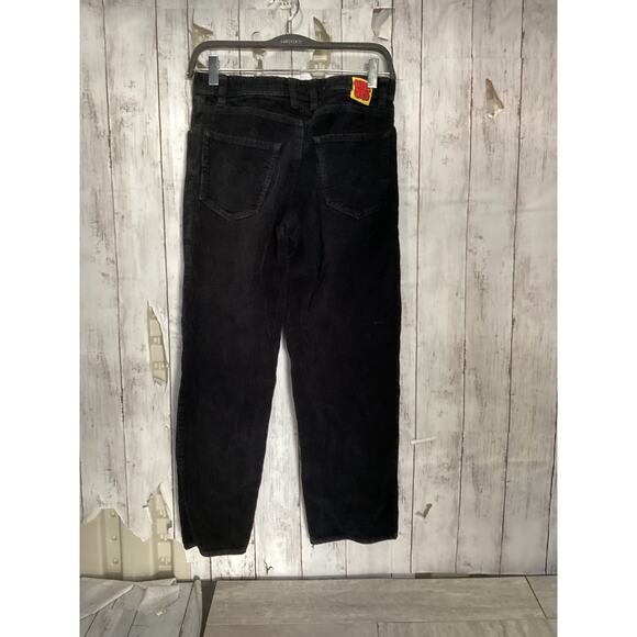 EMPYRE Black Corduroy Men Loose Fit Skate Pants Jeans W14 L27 - Picture 2 of 5